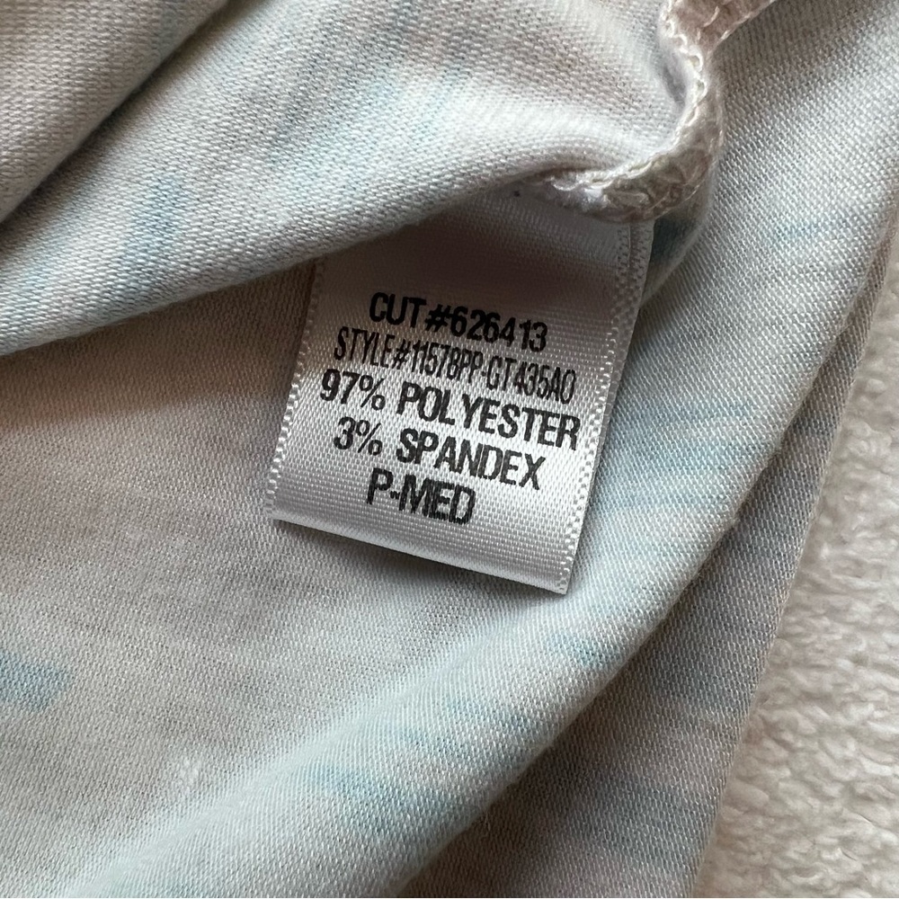 XCVI Watercolor Print‎ 3/4 Sleeve Shirt Size PM - Picture 7 of 9